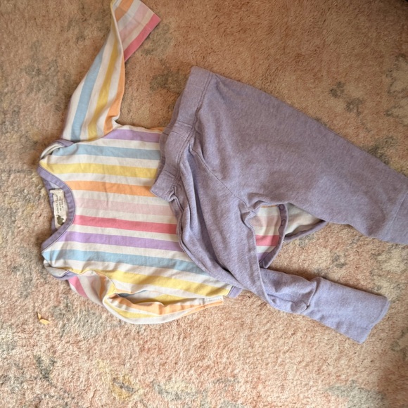 Colorful Striped Kids Matching Set - Picture 4 of 6